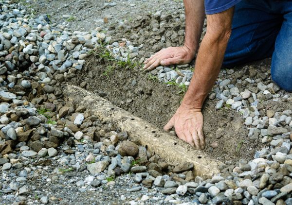 French Ditch Installation in Norwalk