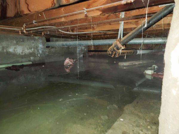 Crawlspace Drainage in Norwalk
